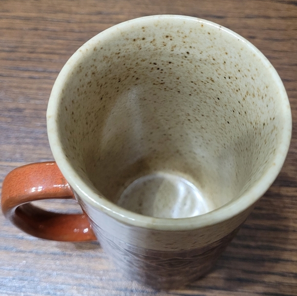 Vintage Retro Mid Century Modern Textured Ceramic Mug - Picture 3 of 5